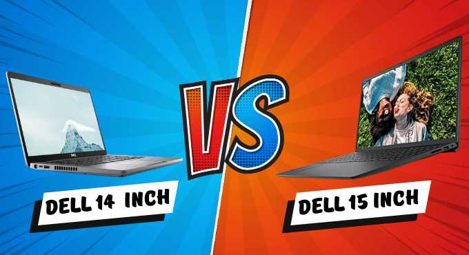 Dell 14 vs 15 Inch Laptop | which is best?